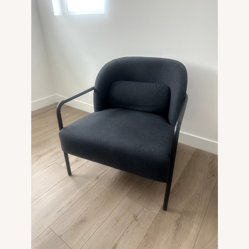 Used Circa Navy Performance Fabric Armchair for sale on AptDeco