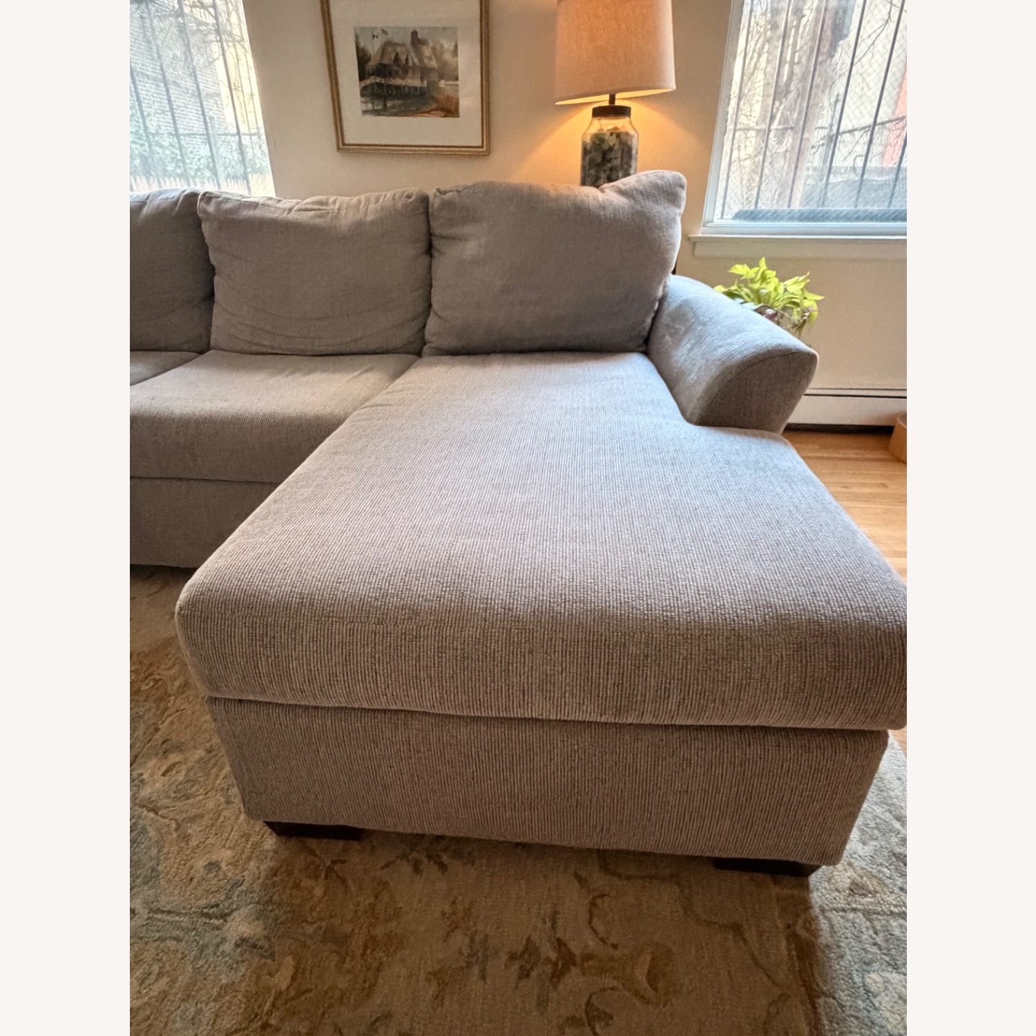 Broyhill Furniture Parkdale Dove Light Gray 3+ Seater Sofa - image-2