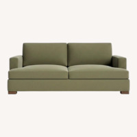 Joybird Anton Daybed Green Velvet Couch