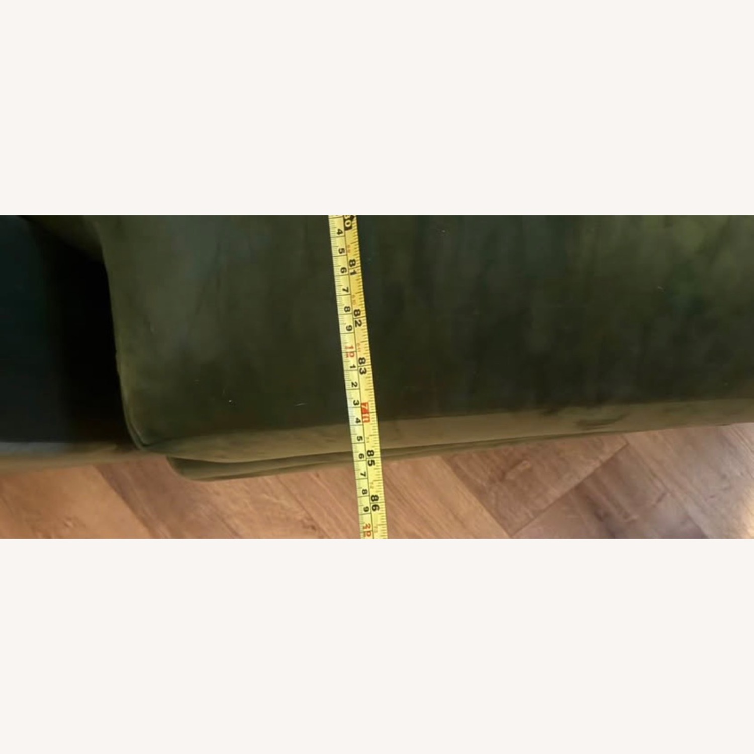 Joybird Anton Daybed Green Velvet Couch - image-3