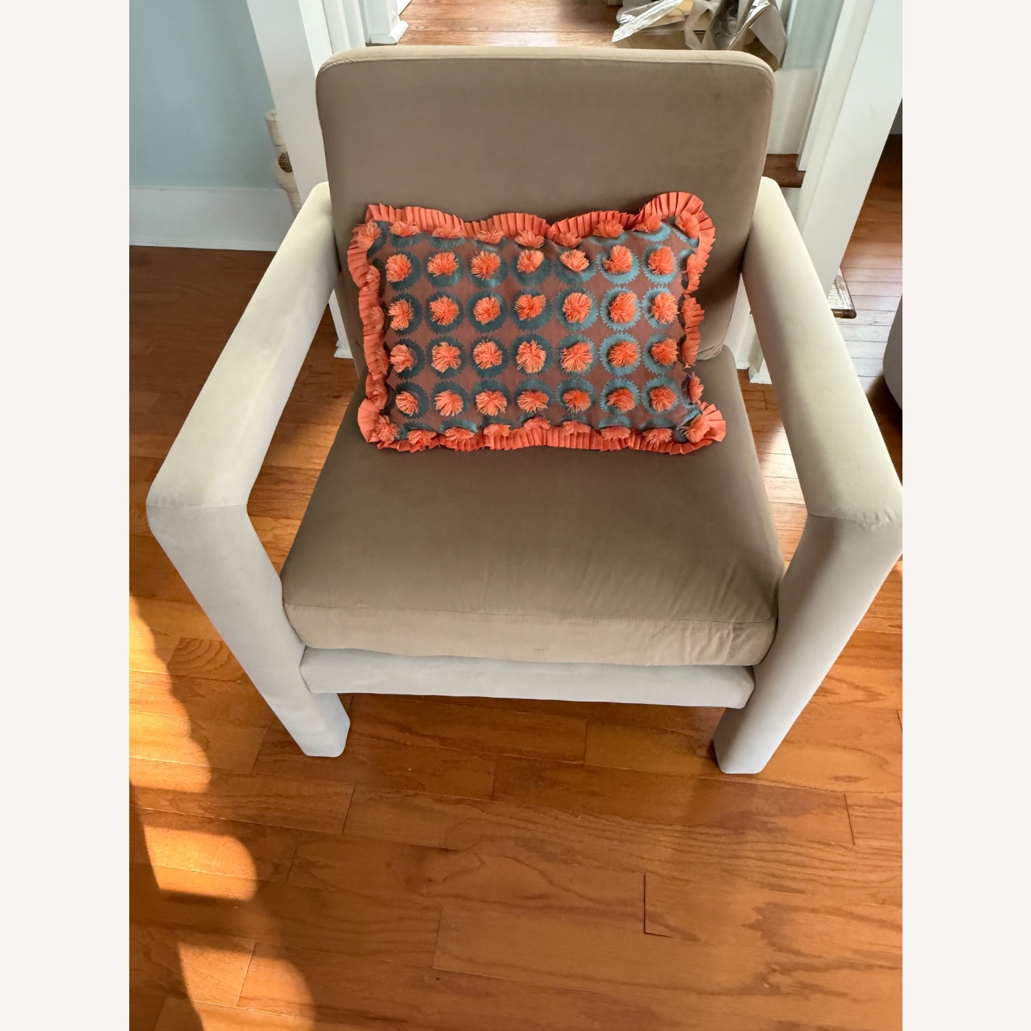 Studio McGee Taupe Sculptural Accent Chair - image-4