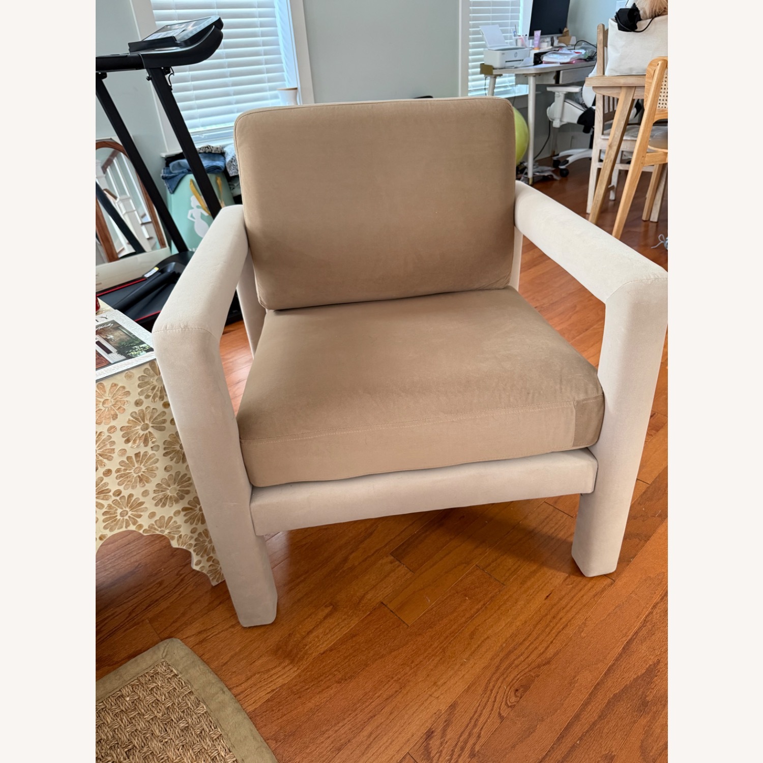 Studio McGee Taupe Sculptural Accent Chair - image-3