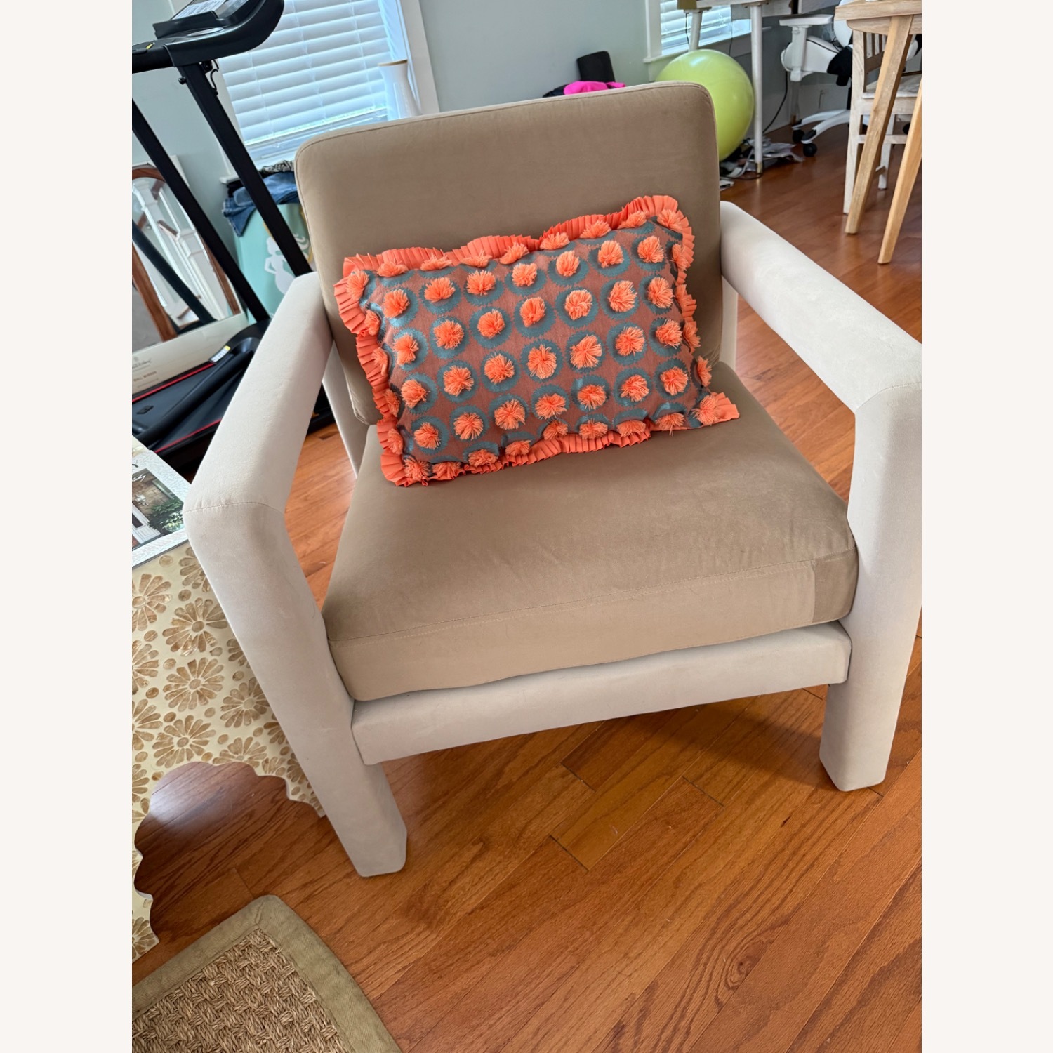 Studio McGee Taupe Sculptural Accent Chair - image-1