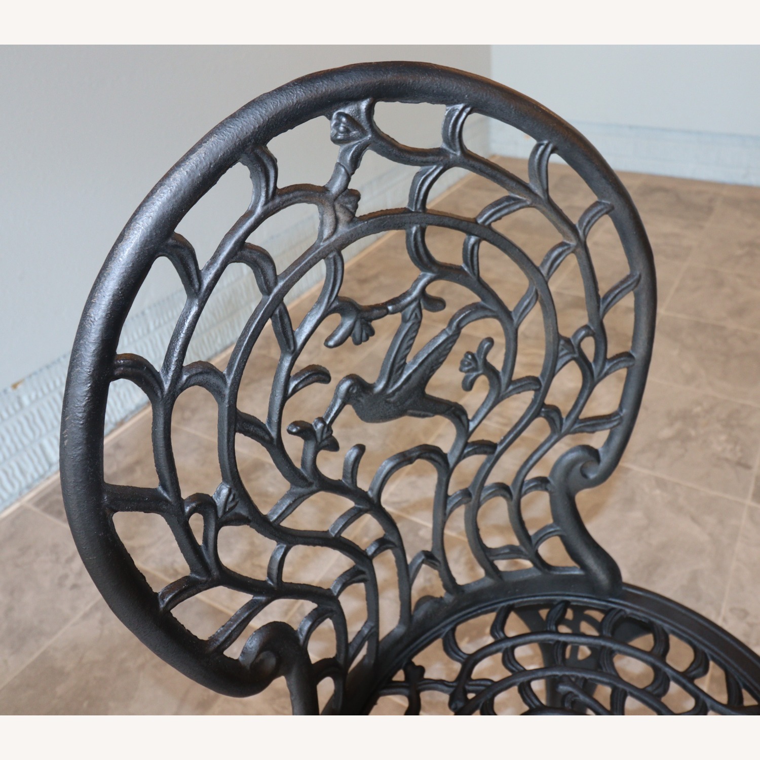 Vintage/Antique Black Patio Furniture - image-6