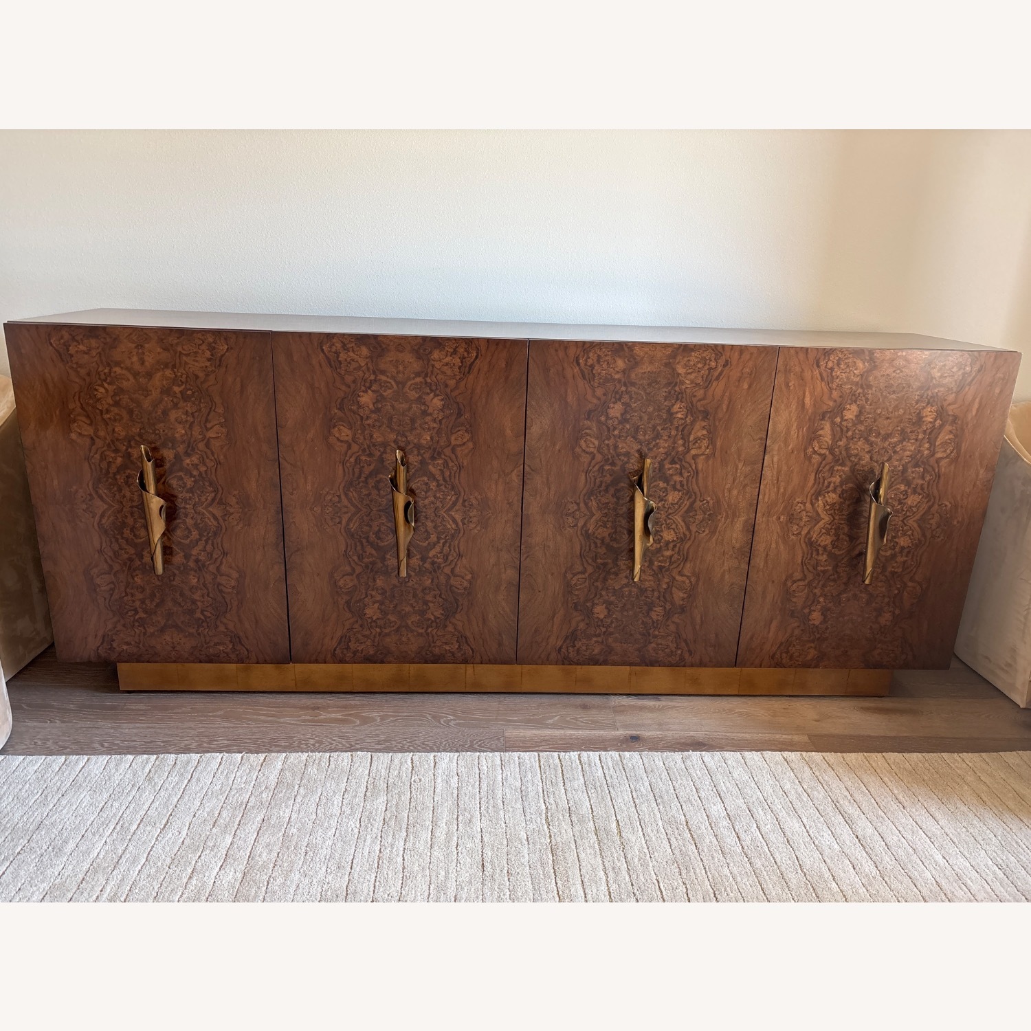 John Richard Dark Brown Wood Sideboard - image-1