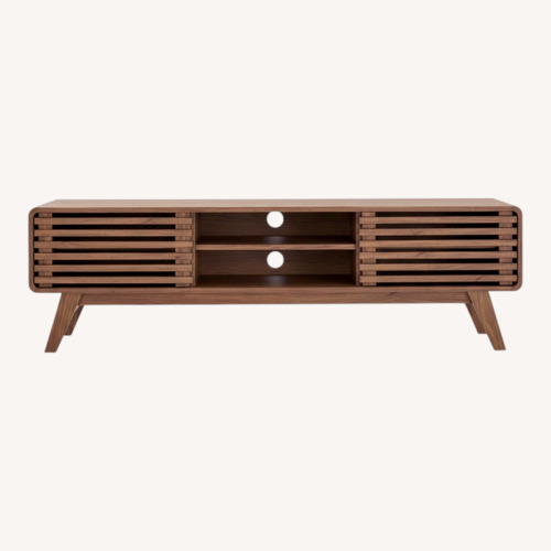 Used Wayfair Mid Century Modern TV Console up to 65in for sale on AptDeco