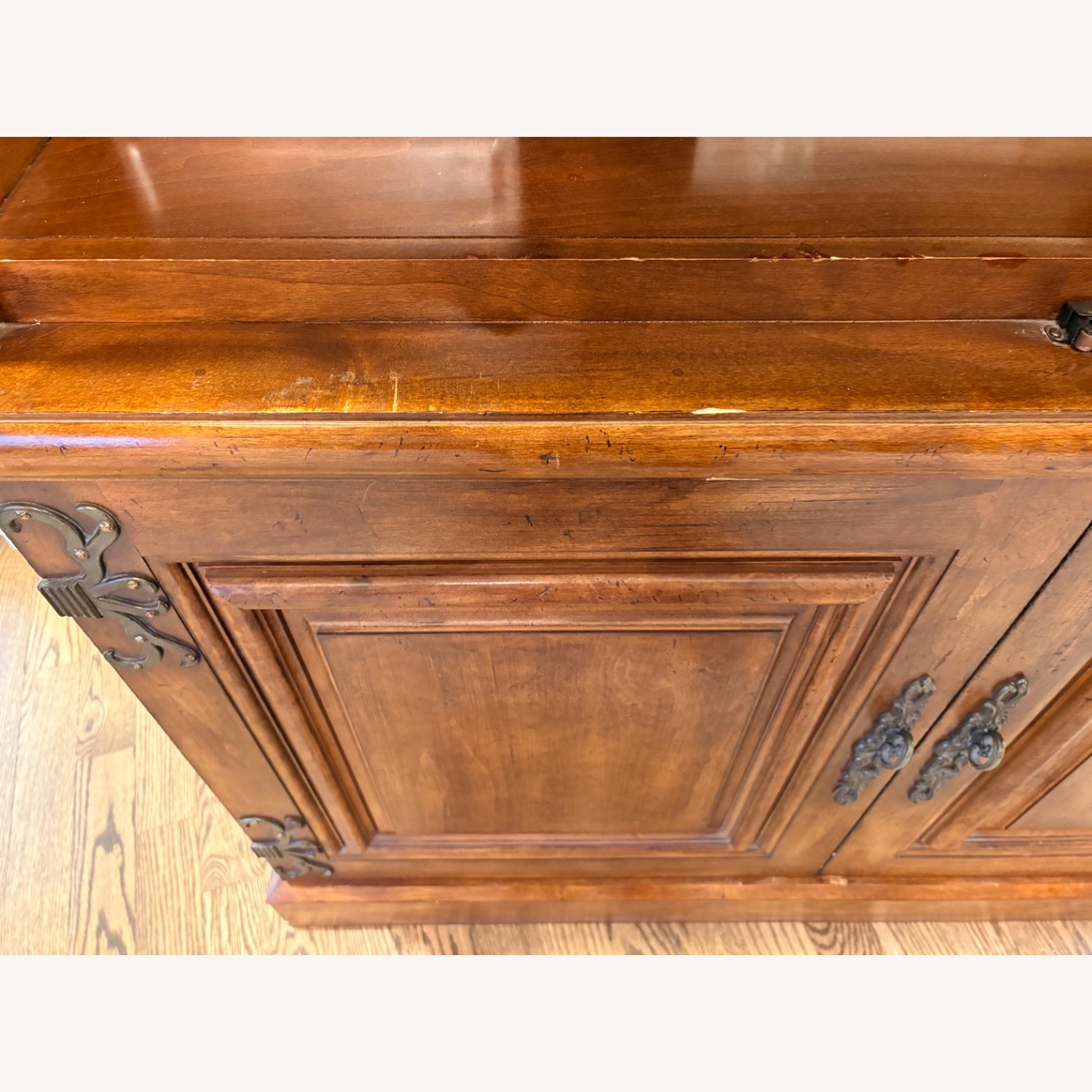 Century Furniture Casa Collection Wood Armoire - image-2