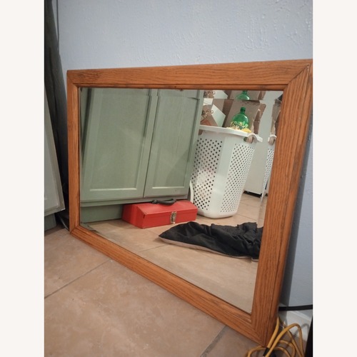 Used 1950's Carolina Co. Beveled Signed Sarah Woods for sale on AptDeco