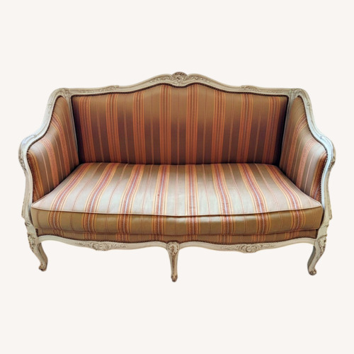 Used Louis XV Painted Settee for sale on AptDeco