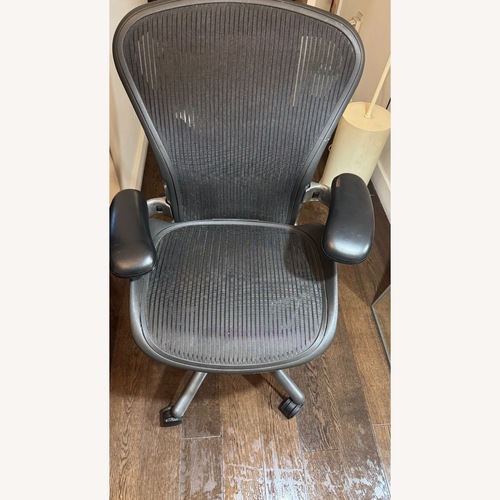 Used Herman Miller Aeron Black Office Chair for sale on AptDeco