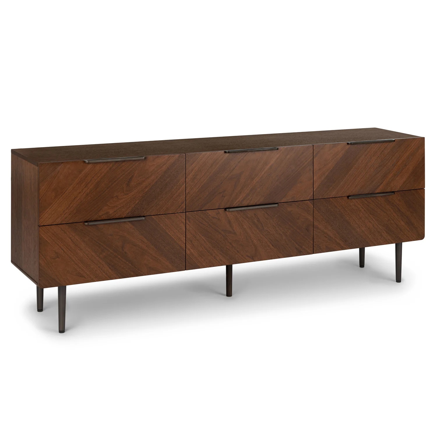 Article Nera Walnut 6-Drawer Dresser - image-5