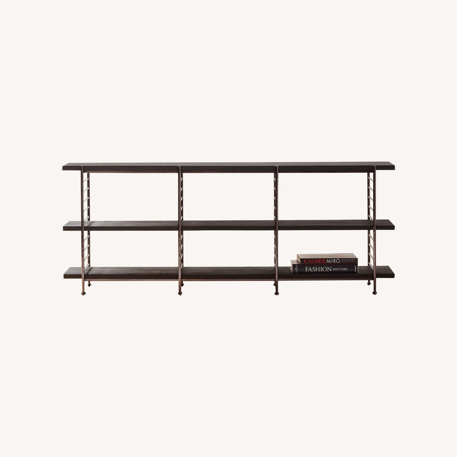 CB2 Scala Black Wood Console Table - image-6