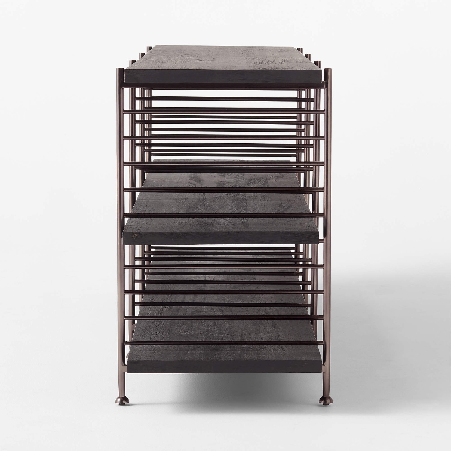 CB2 Scala Black Wood Console Table - image-5