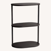 Pottery Barn Garby 20" Metal Nightstand Set of 2