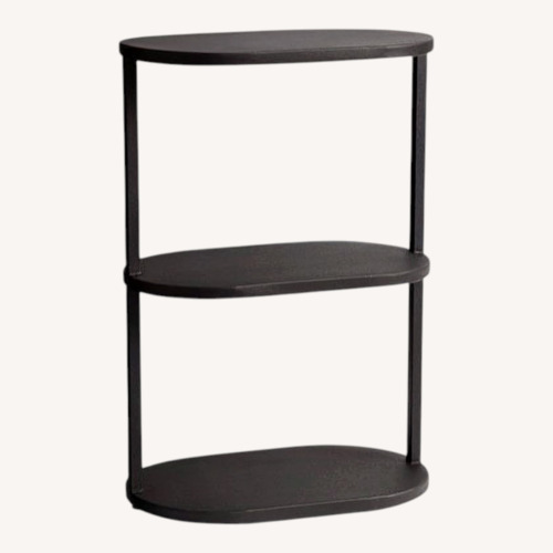 Used Pottery Barn Garby 20" Metal Nightstand Set of 2 for sale on AptDeco