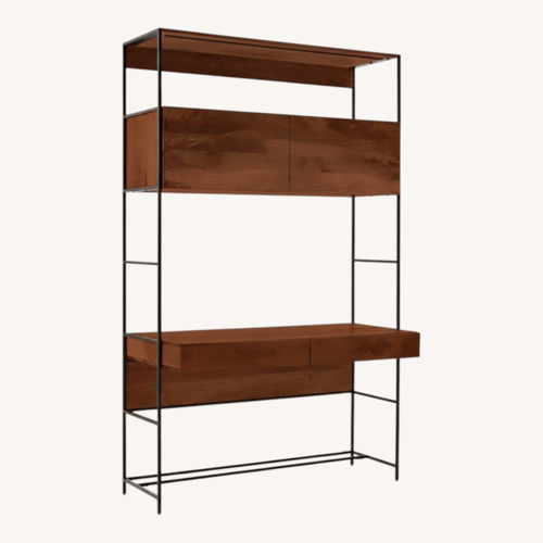 Used West Elm Industrial Storage Desk for sale on AptDeco