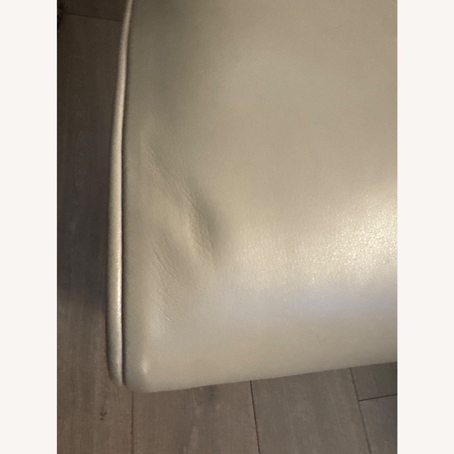 Room & Board Natural Faux Leather Armchair - image-3