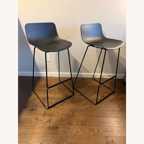 Used Anco Counter Stool - Black (set of 2) for sale on AptDeco