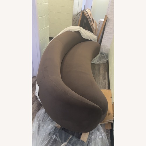 Used Kendall 120" Performance Velvet Sofa for sale on AptDeco