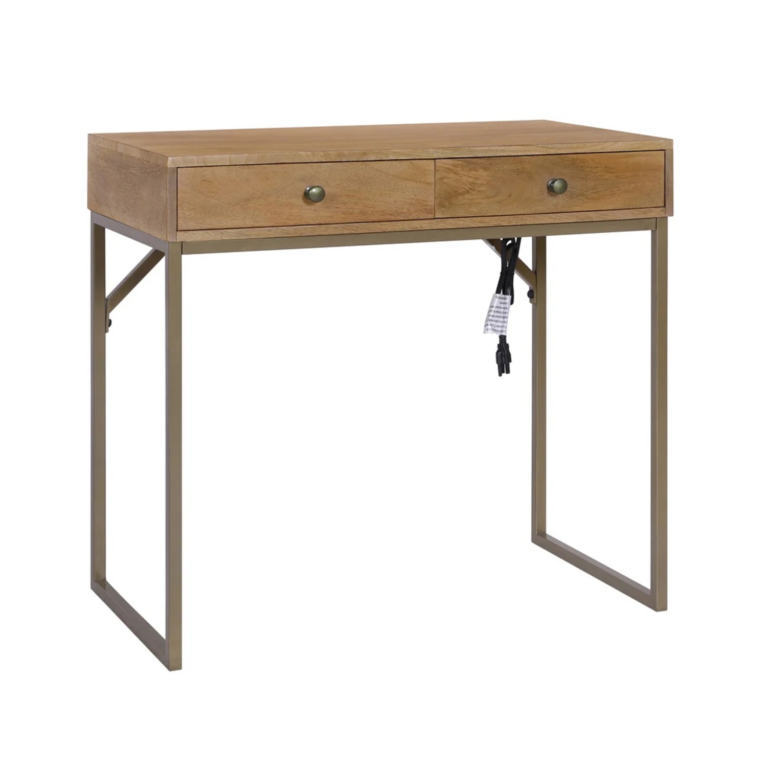 Natural Wood Desk - image-5