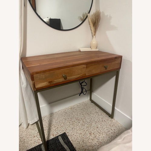 Used Natural Wood Desk for sale on AptDeco