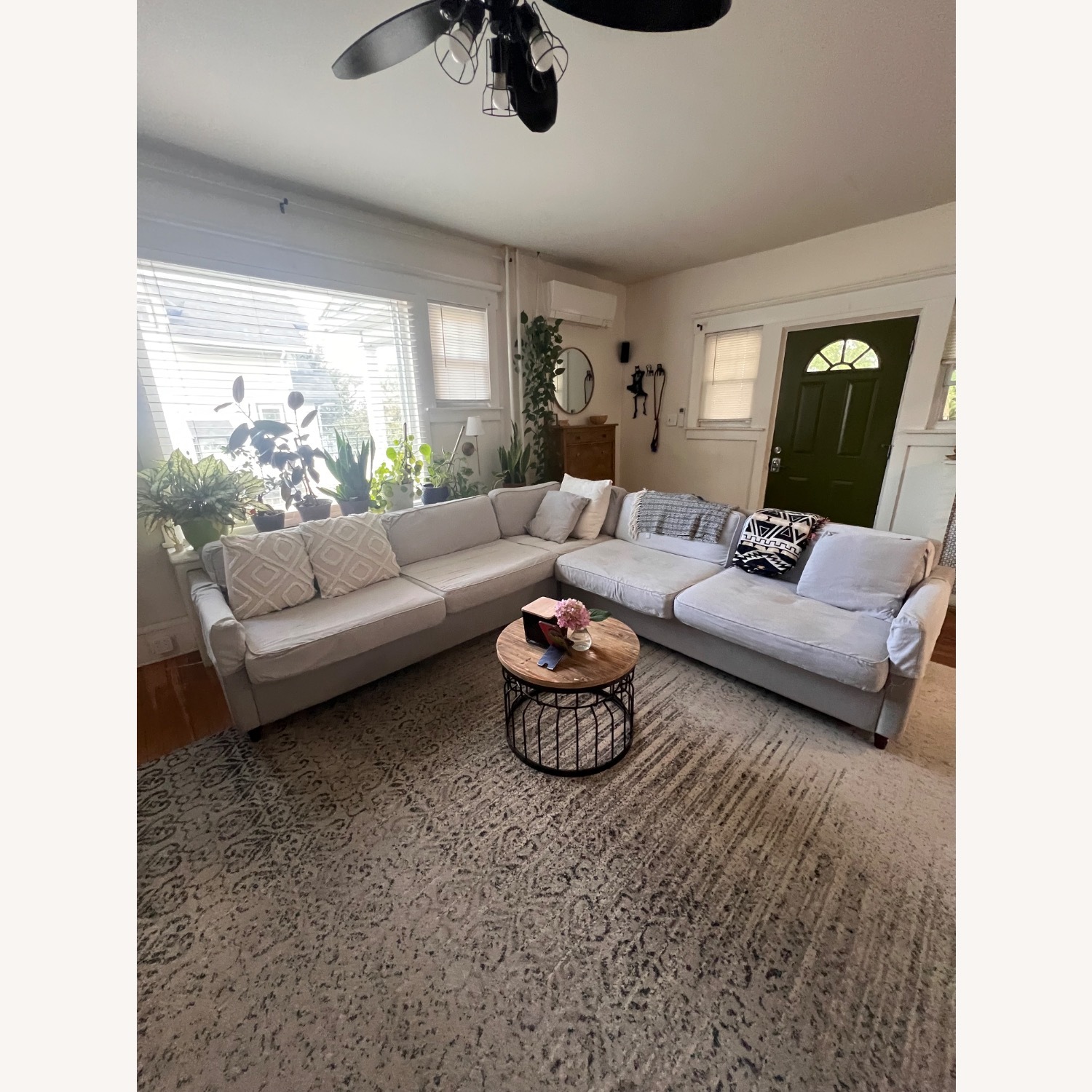 Joybird Eliot Light Gray Fabric 3+ Piece Sectional - image-1