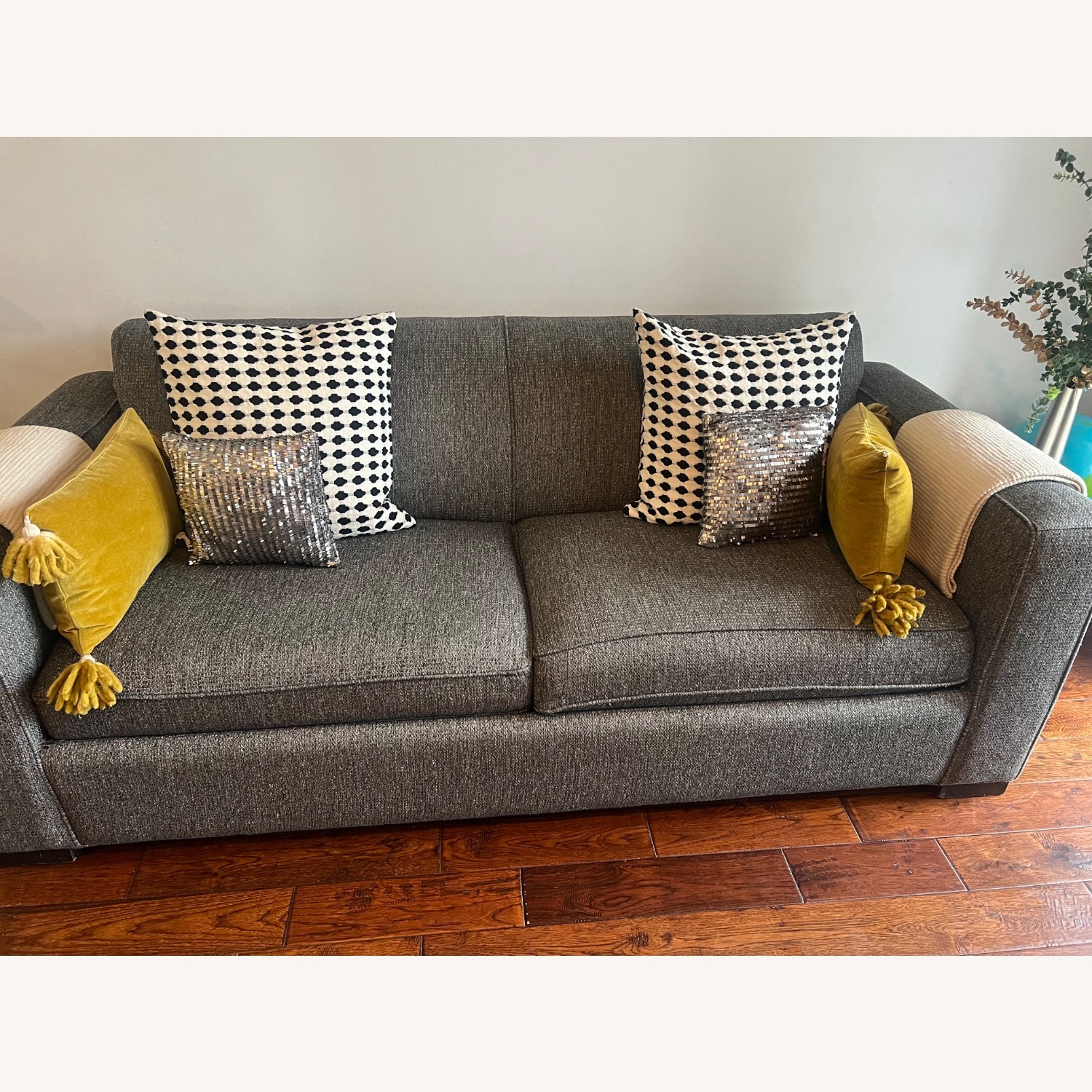 Room & Board Viva Dark Gray Sleeper Sofa - image-4