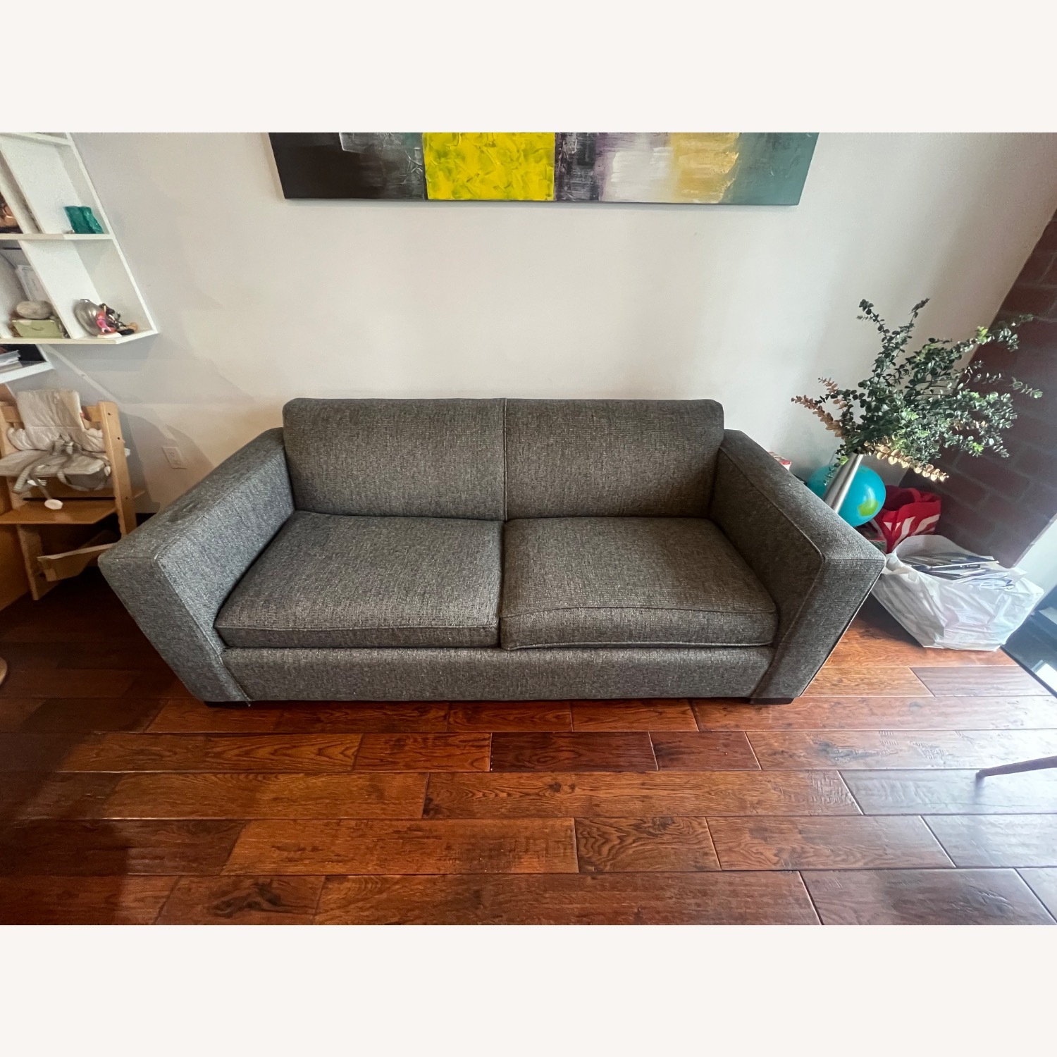 Room & Board Viva Dark Gray Sleeper Sofa - image-3
