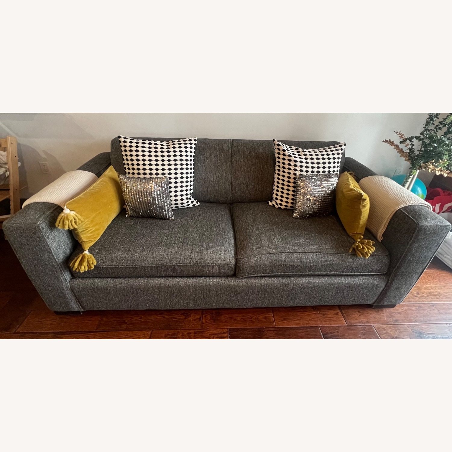 Room & Board Viva Dark Gray Sleeper Sofa - image-5