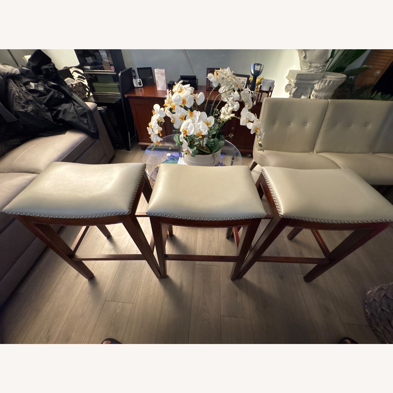 Room & Board Natural Stool - image-3