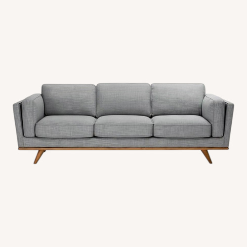 Used Article Timber Sofa in Pebble Gray 3 Seats for sale on AptDeco