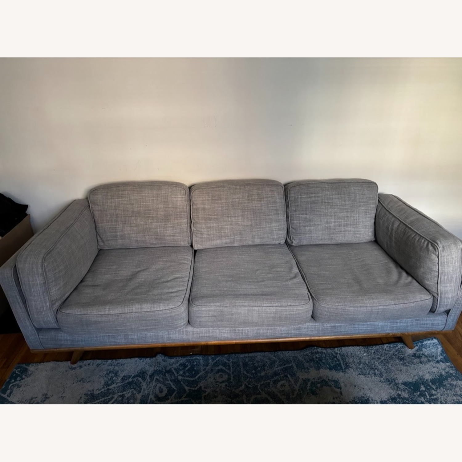 Article Timber Sofa in Pebble Gray 3 Seats - image-2