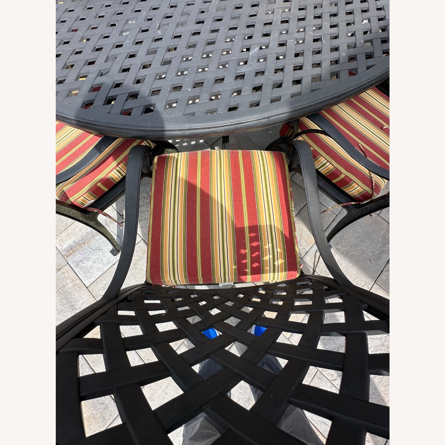 Cast Aluminum Patio Dining Set - image-3