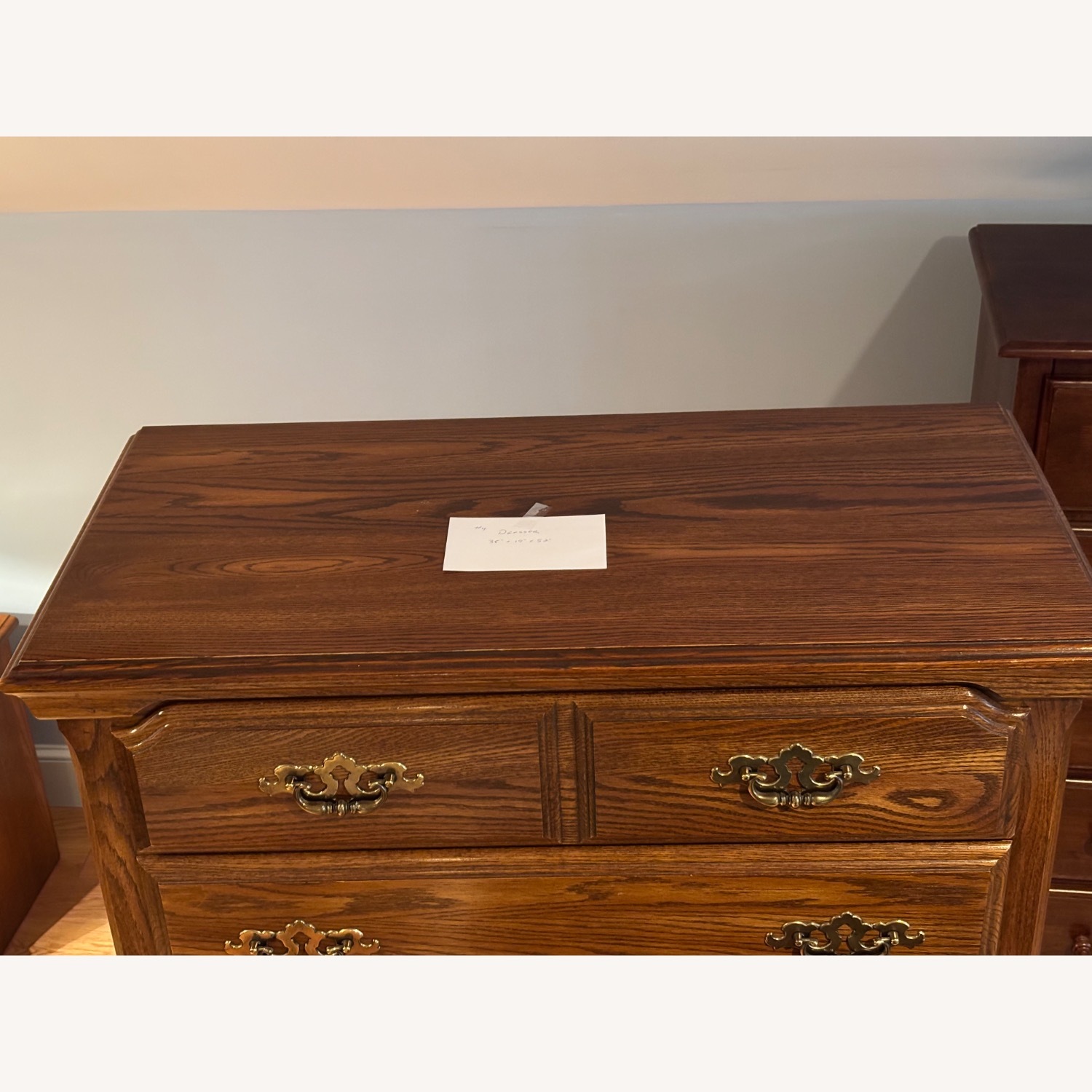 Cochrane Light Brown Wood Dresser - image-4