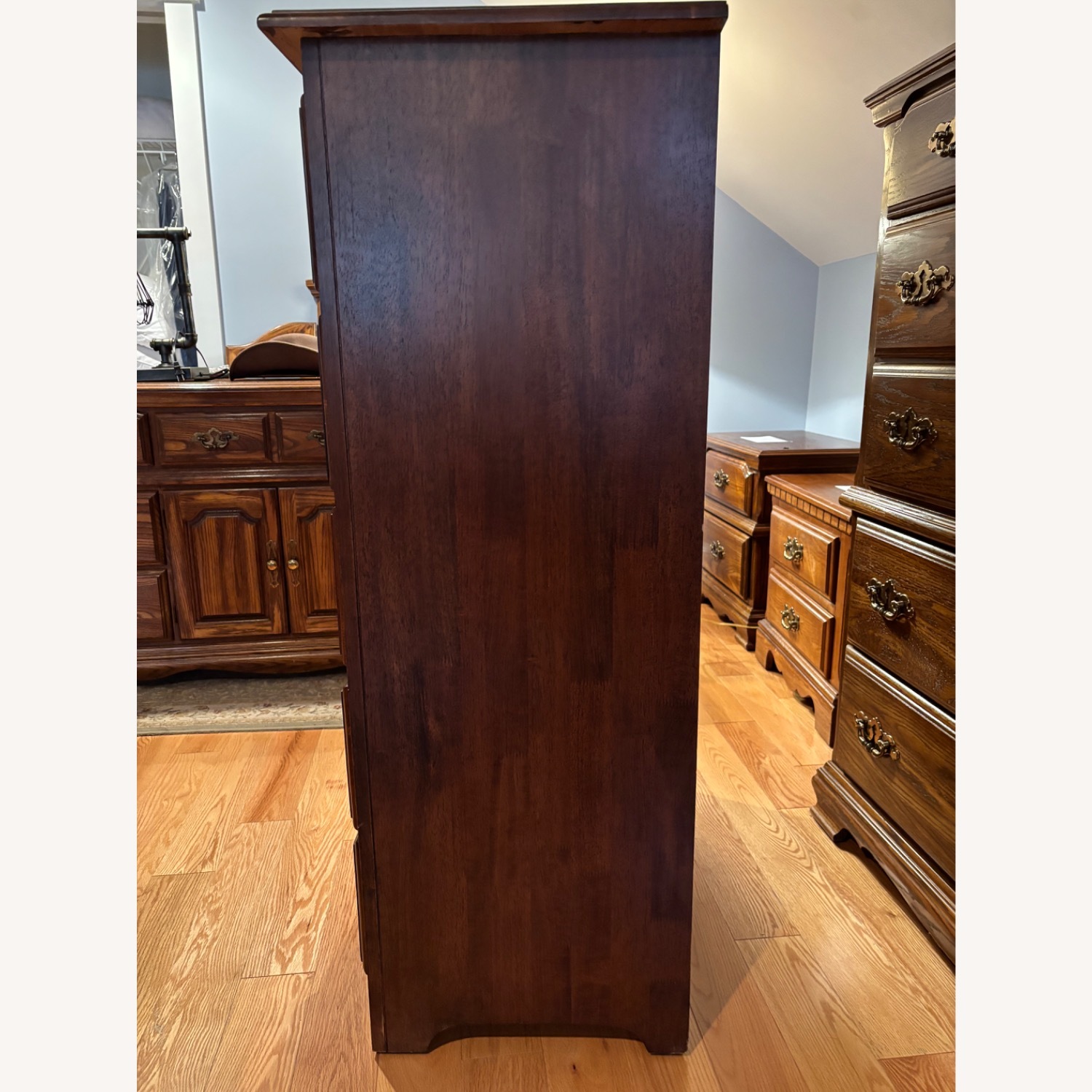 Light Brown Wood Dresser - image-3