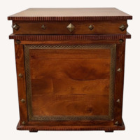 Pier 1 Imports Light Brown Wood Chest