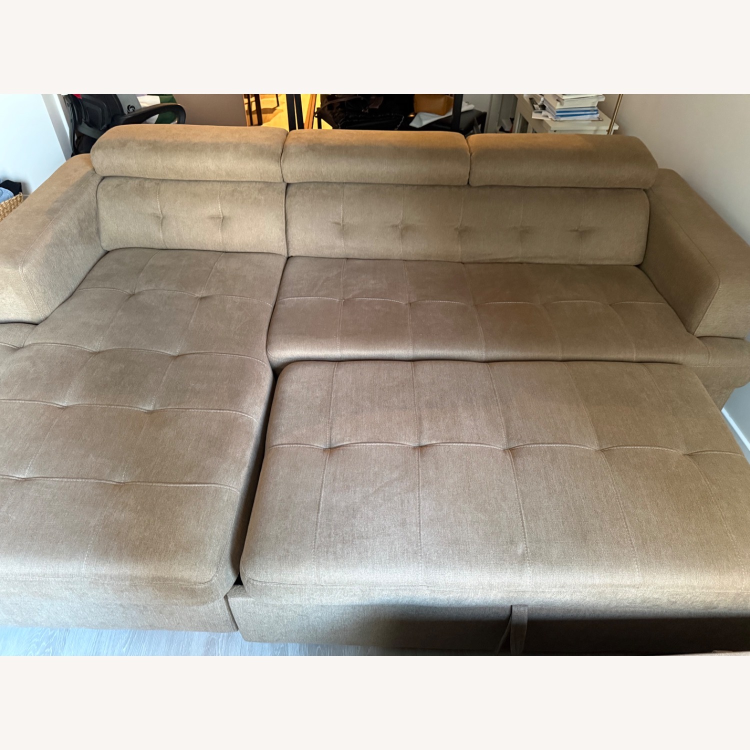 Sofar Bed With Storage and Table - image-5