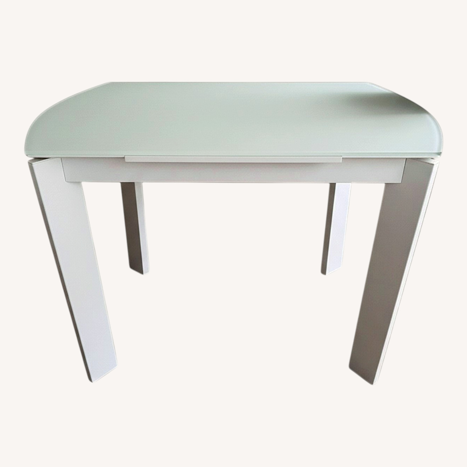 Calligaris White Glass Dining Table - image-5