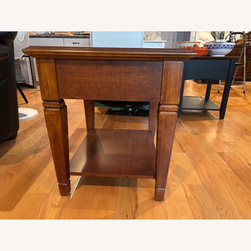 Used Light Brown Side Table for sale on AptDeco