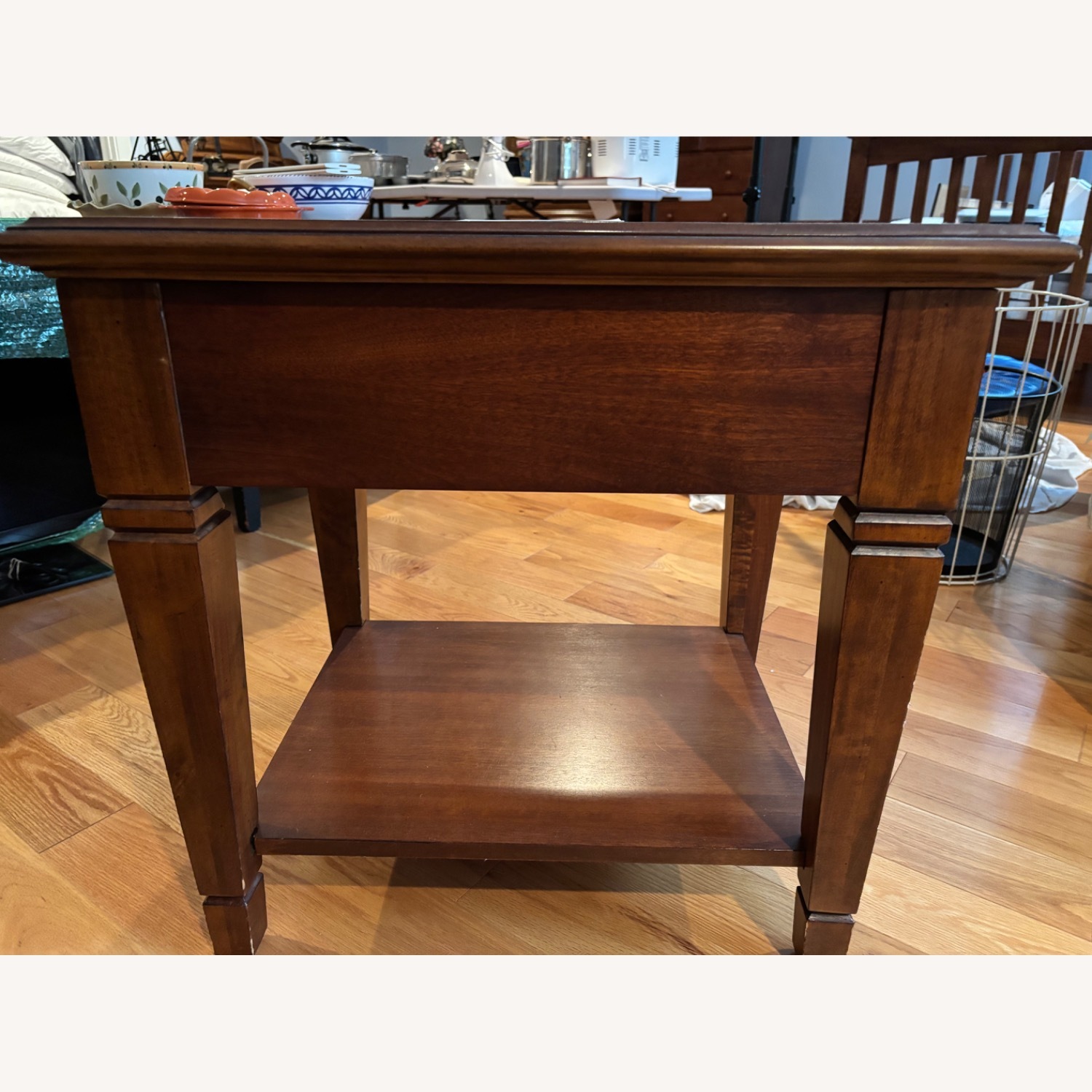 Light Brown Side Table - image-3