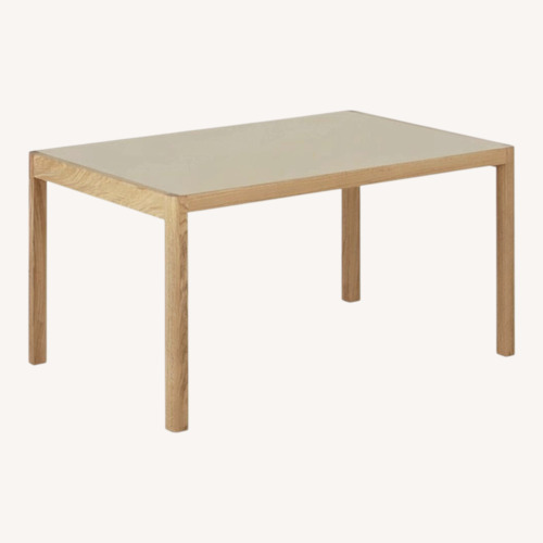Used Muuto Workshop Natural Wood Dining Table for sale on AptDeco