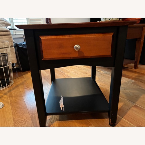 Used Wood Side Table for sale on AptDeco