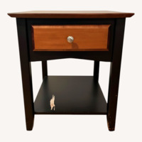 Wood Side Table