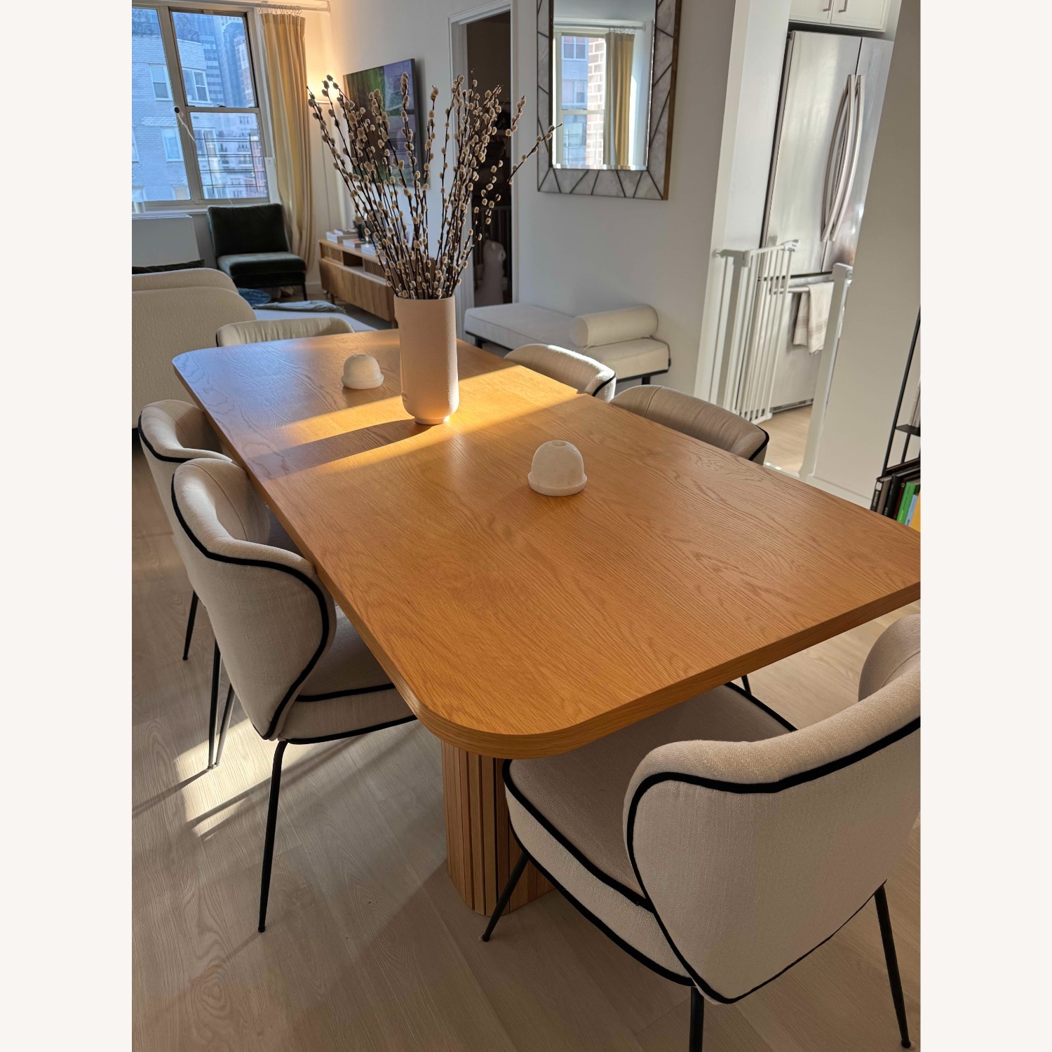 Japanese-Inspired Paris Studio Table + 6 Chairs - image-2