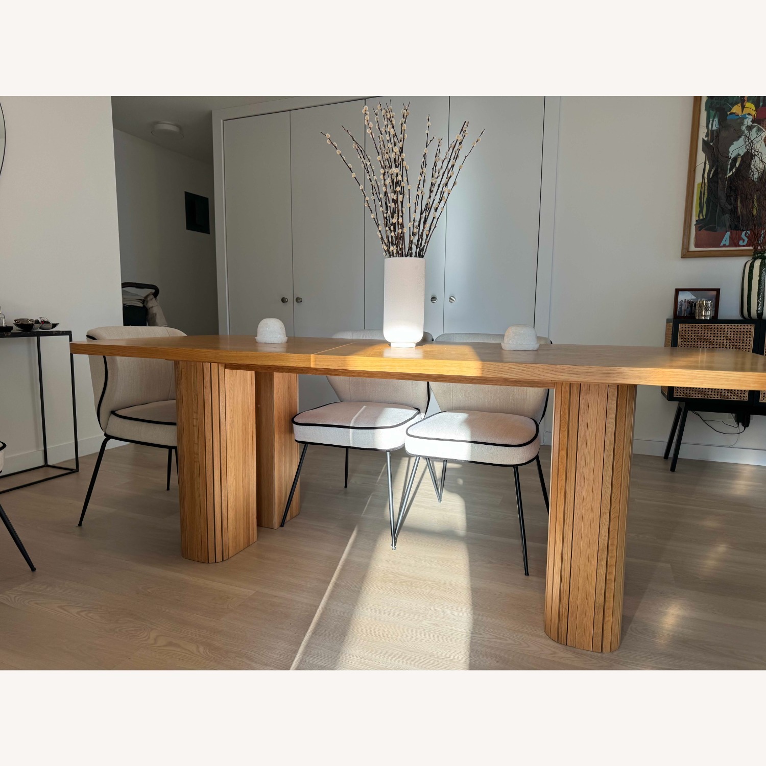 Japanese-Inspired Paris Studio Table + 6 Chairs - image-3