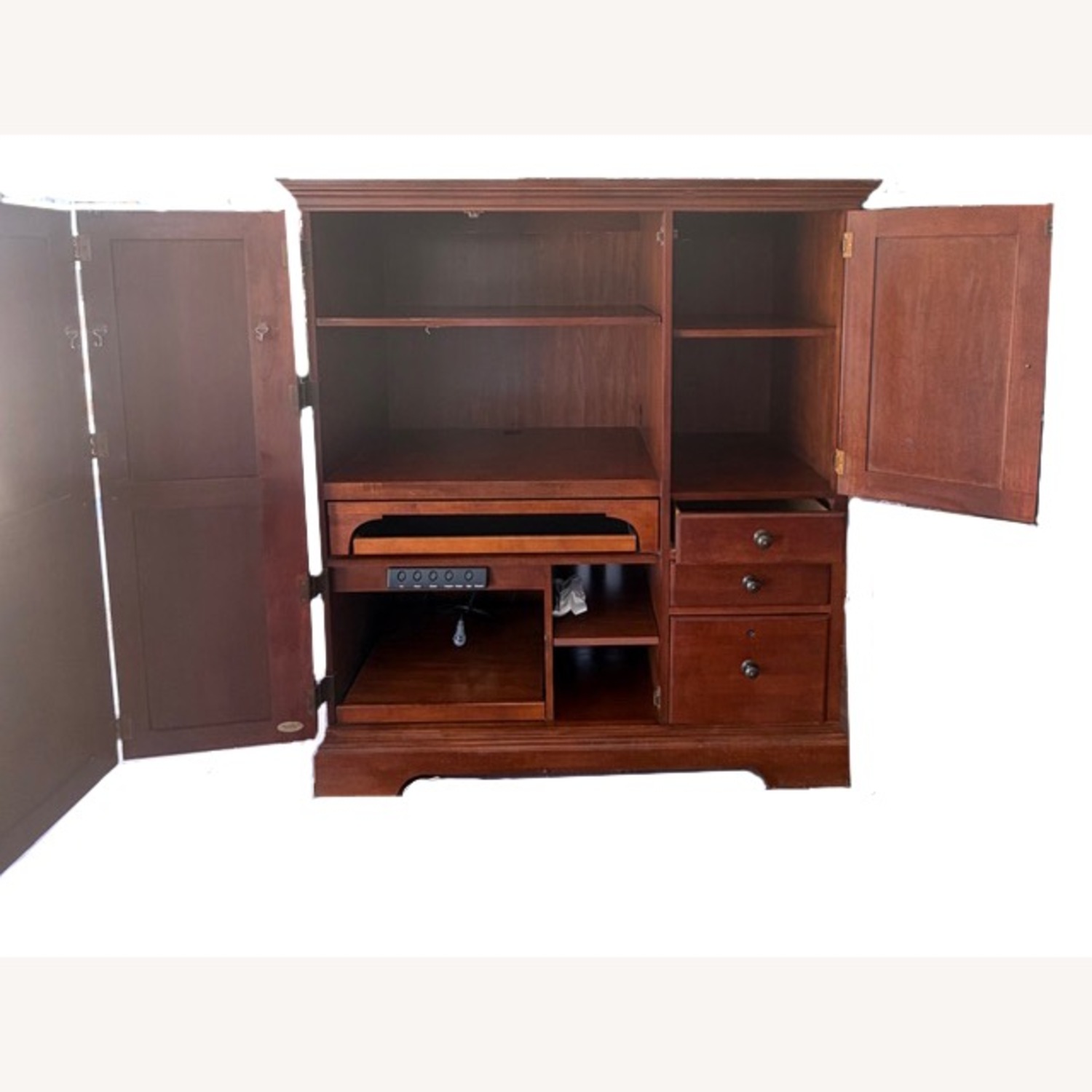 Hooker Brookhaven Computer Cabinet - image-1