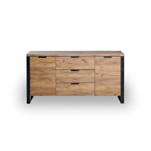 Used Wayfair Draylen Natural Wood Sideboard for sale on AptDeco