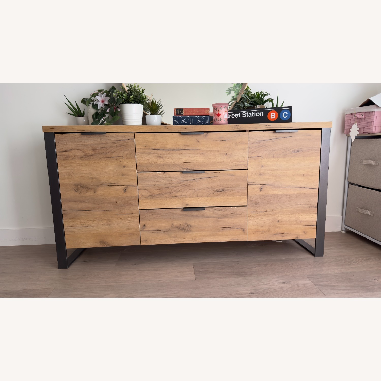 Wayfair Draylen Natural Wood Sideboard - image-7