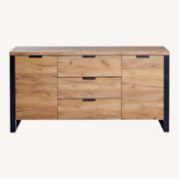Wayfair Draylen Natural Wood Sideboard