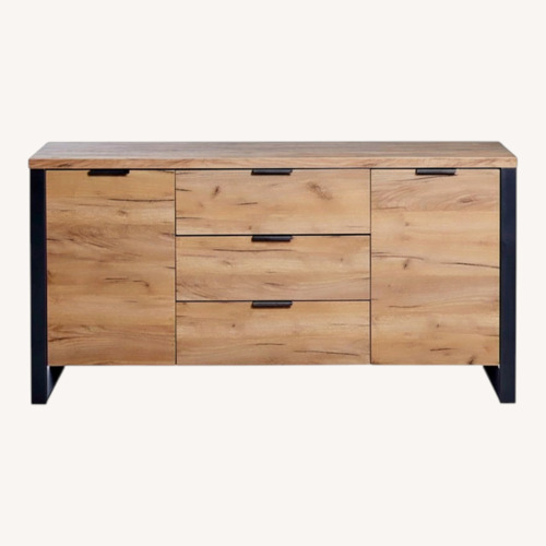Used Wayfair Draylen Natural Wood Sideboard for sale on AptDeco